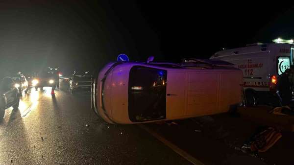Tosya'da trafik kazasında 4 kişi yaralandı