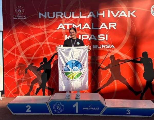 Atletizm sporcuları Bursa'da şampiyon oldu