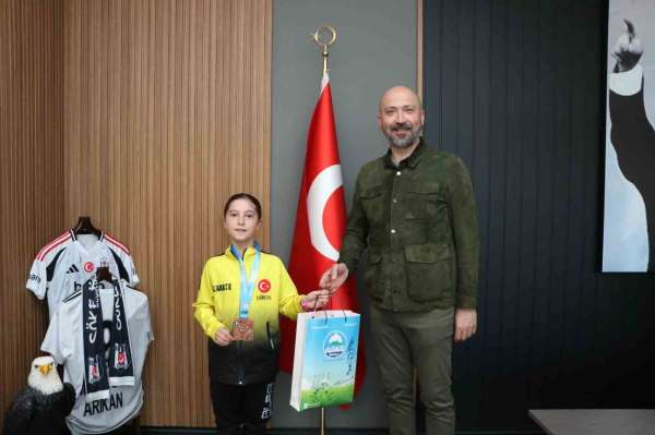Başkan Arıkan, Milli Sporcu Görecek'i Ağırladı