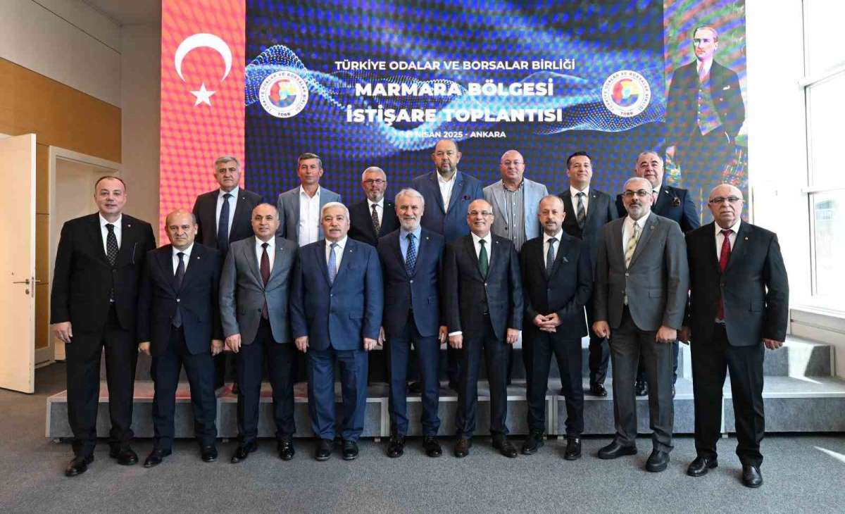 Orhan Torun, TOBB İstişare Toplantısı'nda Yenişehir'i temsil etti