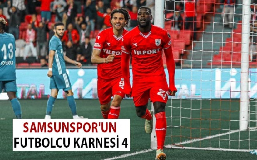 Samsunspor'un Futbolcu Karnesi 4
