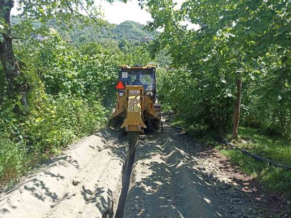 Ordu'da içme suyu hattı yenileme çalışmaları sürüyor