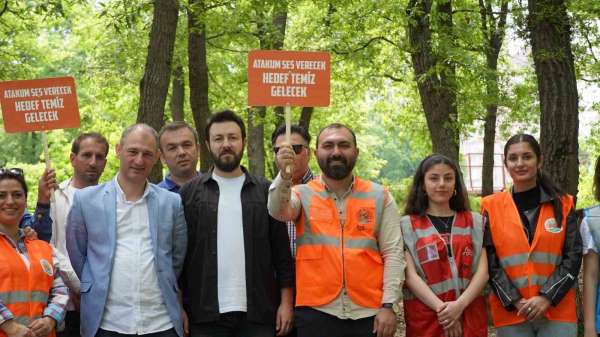 Atakum Kent Ormanı'nda çevre farkındalığı etkinliği