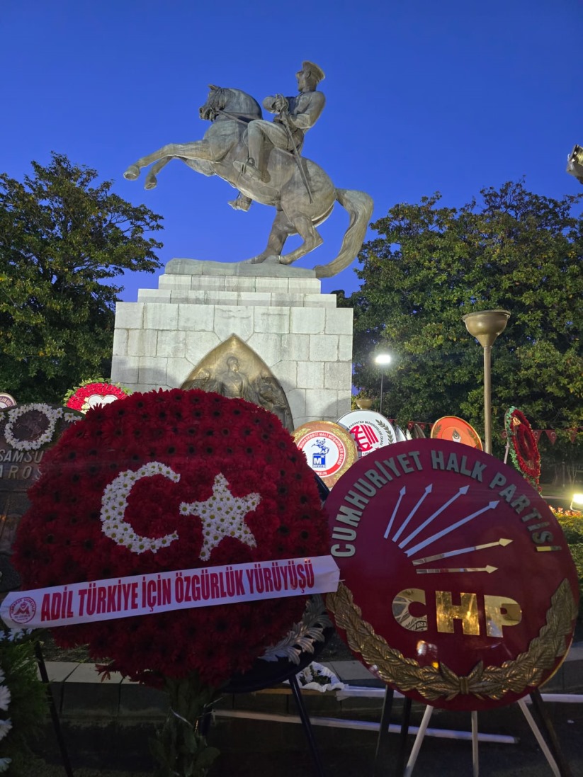 Samsun'da özgürlük yürüyüşü