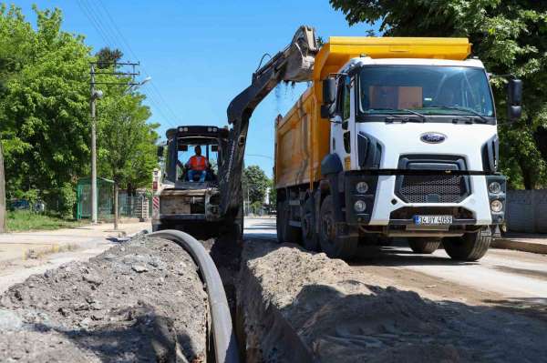 Söğütlü'nün atık su ve içme suyu projesinde çalışmalar hız kazandı