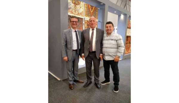 Başkan Kumral'dan HOMETEX'te Babadağlı firmaları ziyaret etti