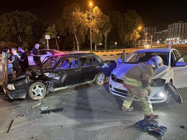 İskenderun'da trafik kazası :1 yaralı