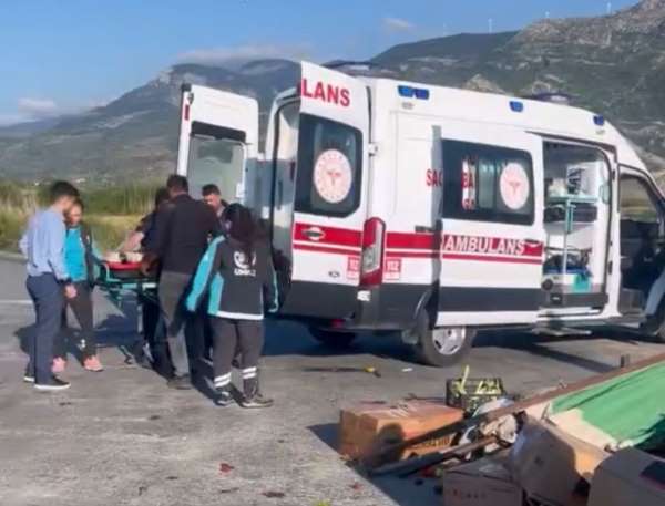 Söke'de trafik kazası: 1 yaralı