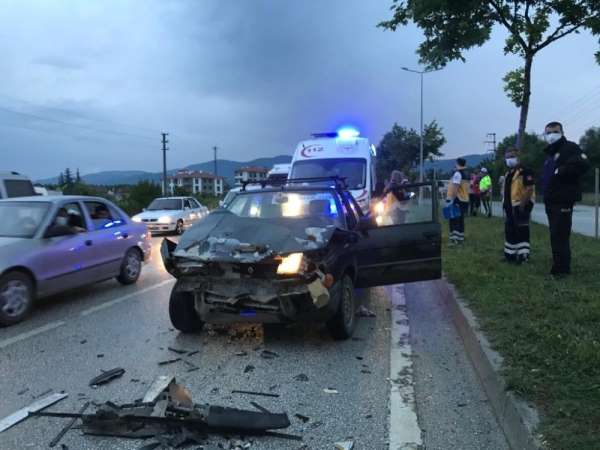 Düzce'de zincirleme trafik kazası