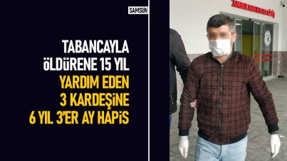 Samsun'da cinayete ceza yağdı