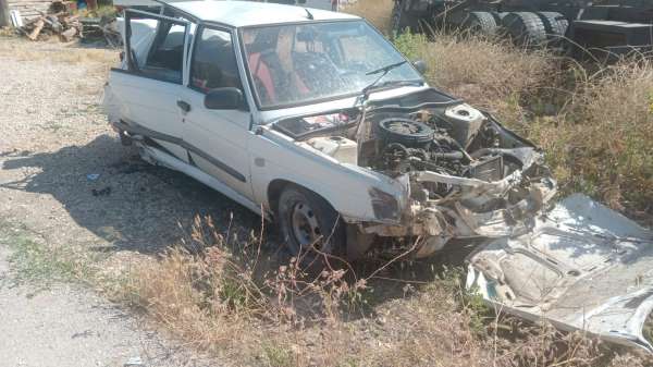 Antalya'da trafik kazası: 1 yaralı