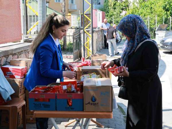 Tokat Belediyesi'nden YKS velilerine 27 okulda ikram hizmeti
