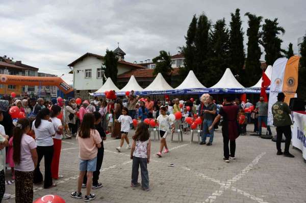 Vezirköprü'de çocuklar şenlikte buluştu