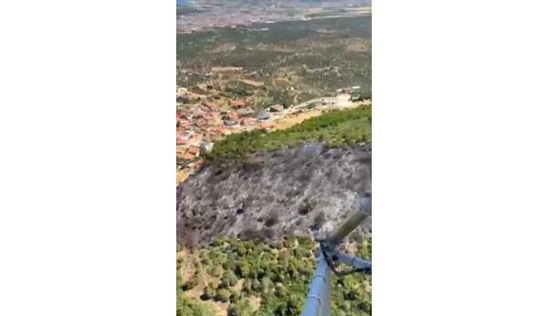 Balıkesir'deki orman yangını kontrol altına alındı
