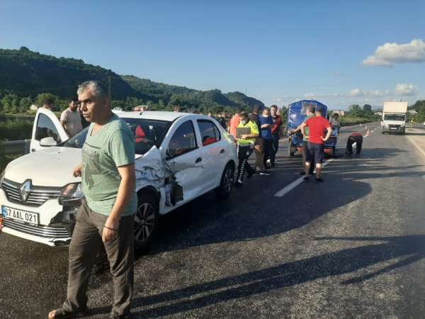 Zonguldak'ta trafik kazası: 3 yaralı 