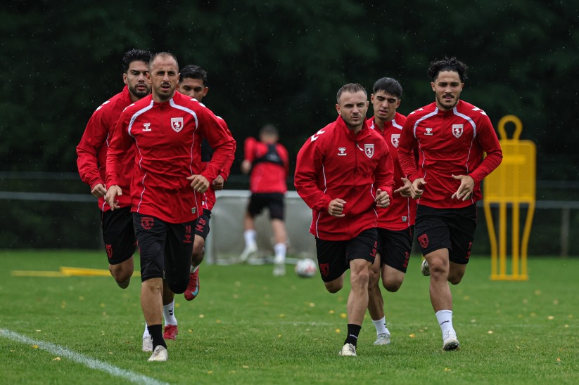 Samsunspor ikinci hazırlık maçı için hazırlanıyor