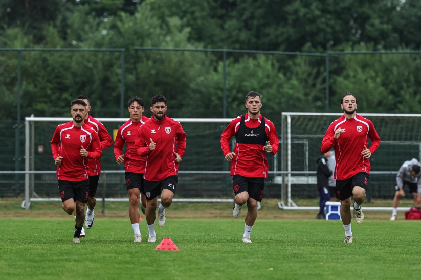 Samsunspor ikinci hazırlık maçı için hazırlanıyor