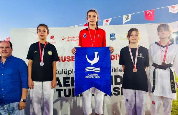 Aliağa'nın minik şampiyonları Manisa'dan zaferle döndü