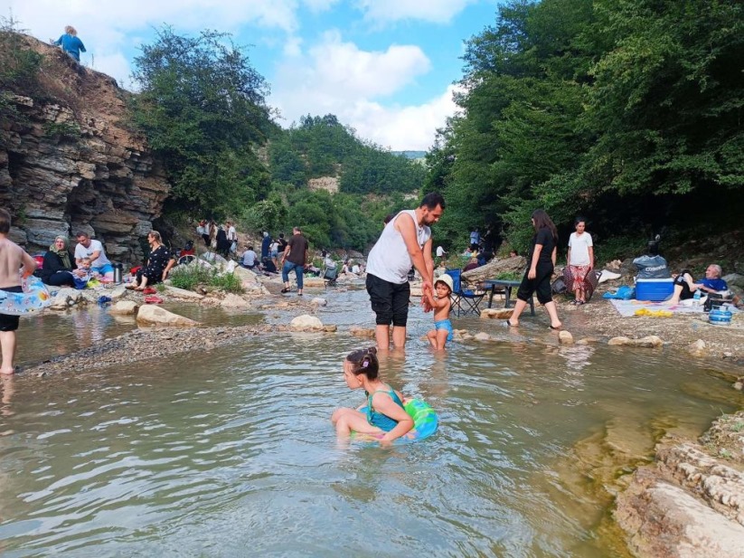 Samsun'un saklı cennetinde kamp, adrenalin ve doğa ile iç içe hafta sonu
