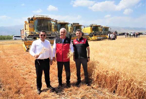 Muş'ta milyarlık hasat başladı