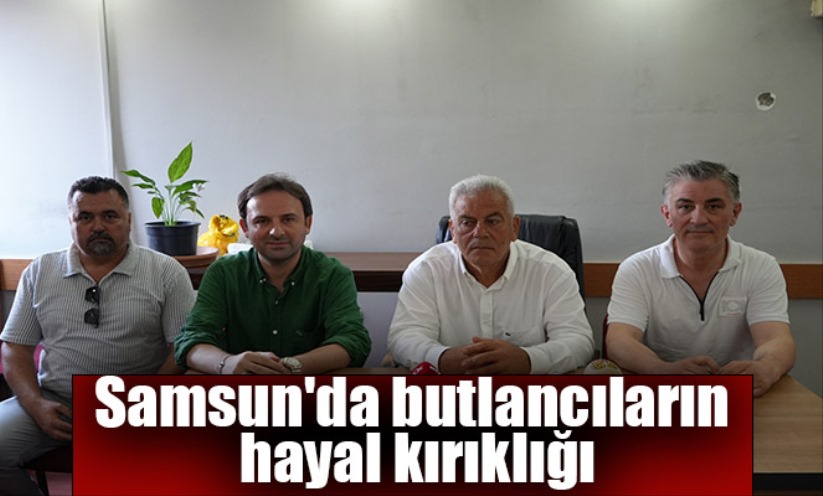 Samsun'da butlancılar hayal kırıklığı yaşadı