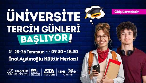 Gençlerin üniversite tercih yolculuğuna Ataşehir Belediyesi'nden destek