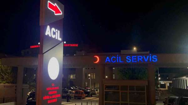 Karaman'da araca silahlı saldırı: 1 yaralı