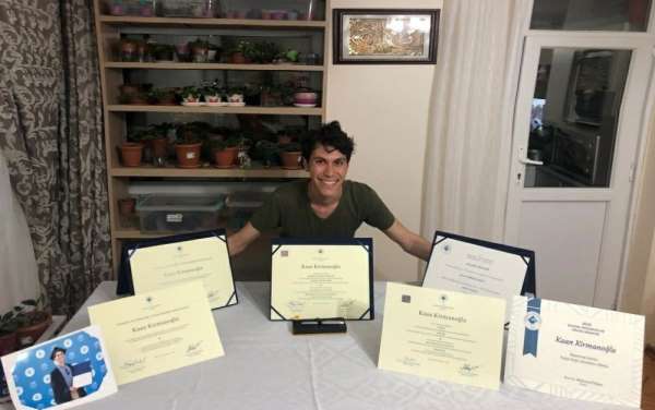 Başarılı öğrenci Amerika'ya gitmek için destek bekliyor 