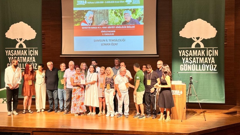 Tema Vakfı Samsun İl Temsilciliği'ne 4 Ödül Birden