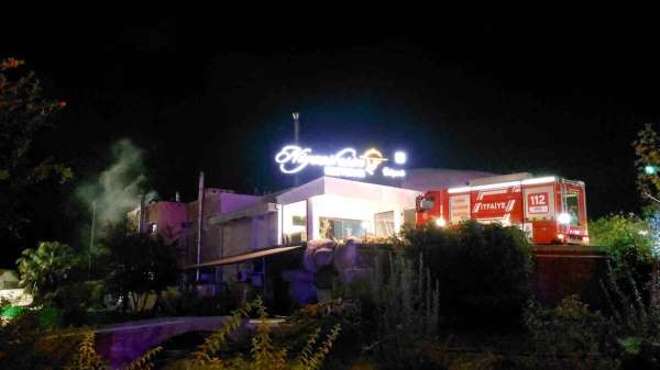 Samsun'da restoran yangını