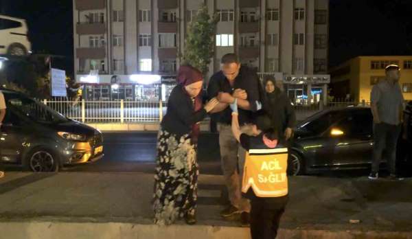 Aksaray'da makas atan araç kazaya neden oldu: 1 yaralı