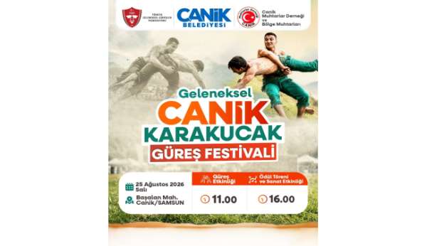 Canik Karakucak Güreş Festivali başlıyor
