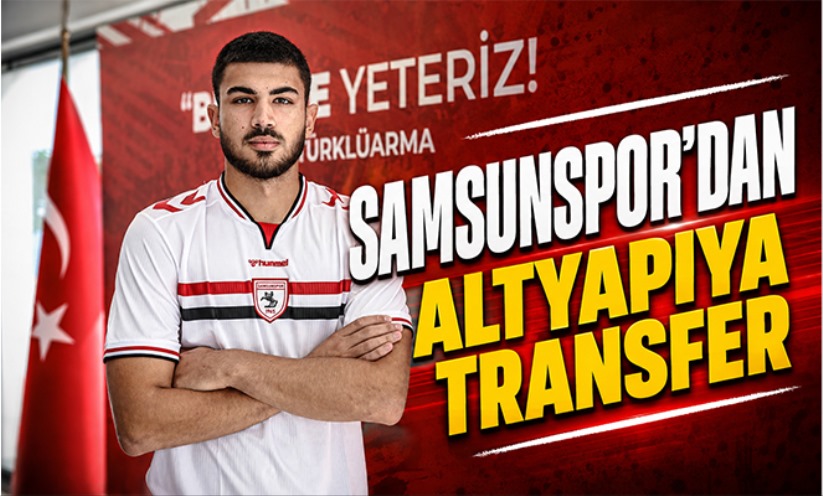 Samsunspor'dan altyapıya transfer