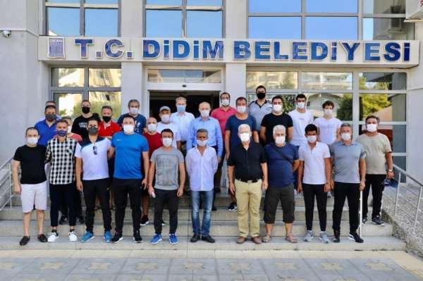 Didim Belediyespor'dan Başkan Atabay'a ziyaret 