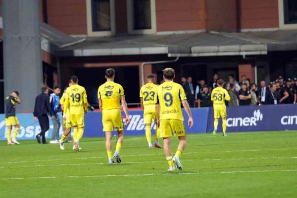 Fenerbahçe, Kasımpaşa'ya 12 maç sonra puan kaybetti