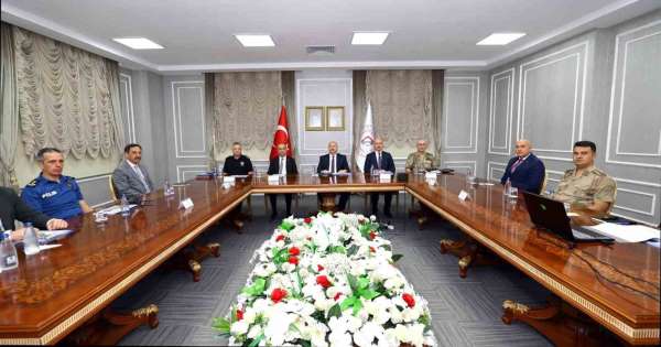Adıyaman'da üniversitelerde huzur ve güvenlik toplantısı yapıldı