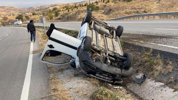 Kırıkkale'de trafik kazası: 2 yaralı