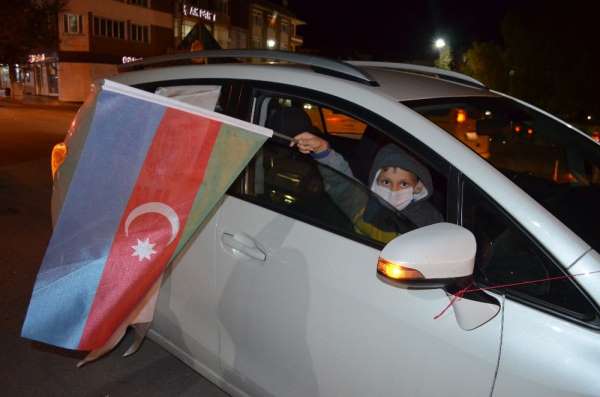 Merzifon'dan Azerbaycan'a konvoylu destek 