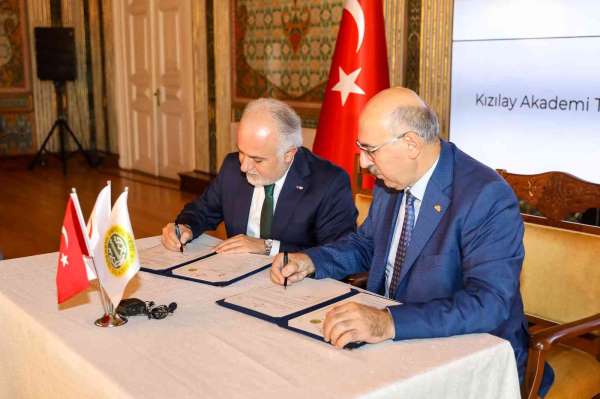 Türk Kızılay ile İstanbul Üniversitesi arasında önemli işbirliği