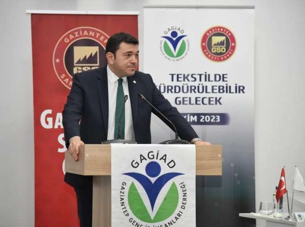 GAGİAD Başkanı Koçer, Tekstilde Sürdürülebilir Gelecek Paneli'nde konuştu