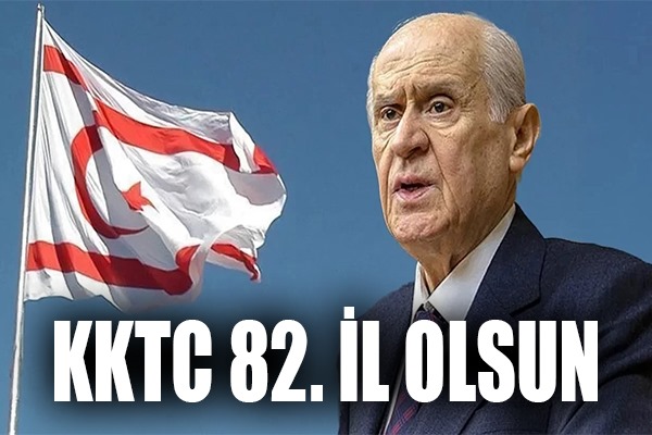 MHP Lideri Bahçeli'den Kıbrıs Çıkışı