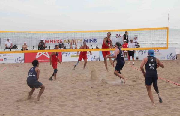 Mersin'de Dünya Bedensel Engelliler Plaj Oyunları'nda ilk gün tamamlandı