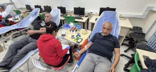Gerze'de hayat kurtaran kan bağışı kampanyası