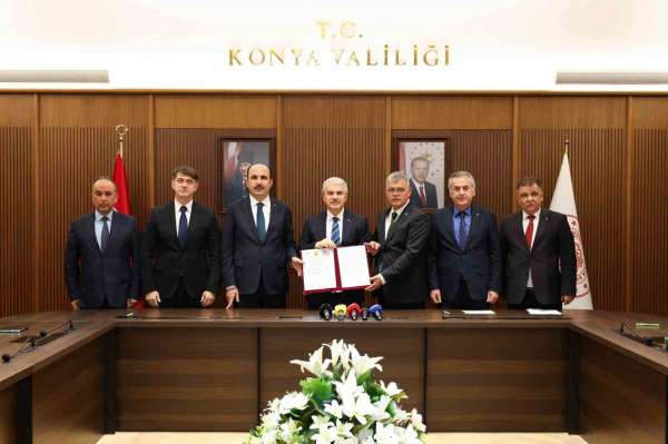 Konya'da 'Gençliğin Gücü, Konyaspor'un Gücü' protokolü imzalandı
