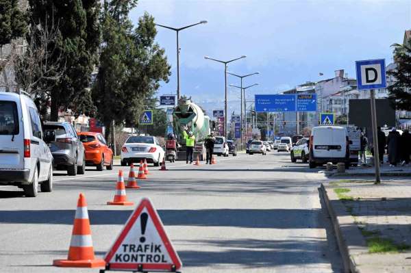 Ordu'da trafik denetimlerinde 18 bin araç denetlendi