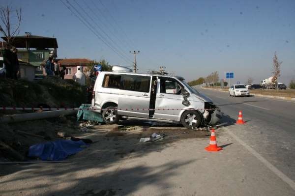 Denizli'de trafik kazası: 1 ölü, 4 yaralı 
