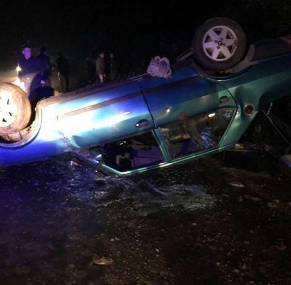 Giresun'da trafik kazası: 4 yaralı 