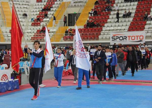 Taekwondo Türkiye Şampiyonası'nın seremonisi yapıldı 