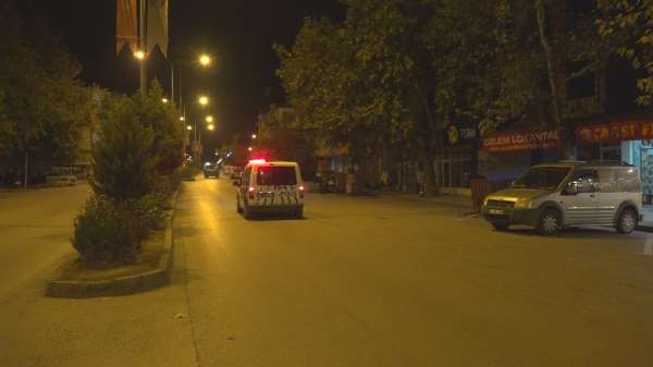 Taşova'da sokaklar bomboş