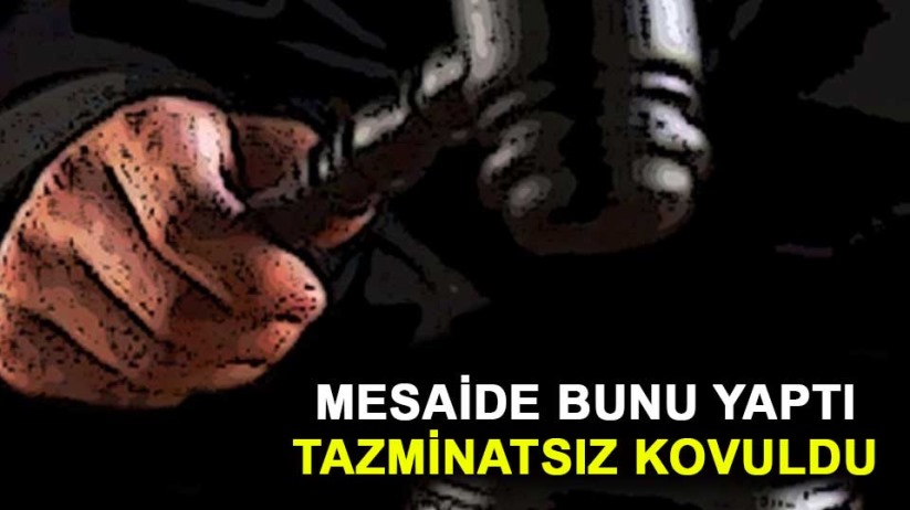 Mesaide gazete okudu, tazminatsız kovuldu